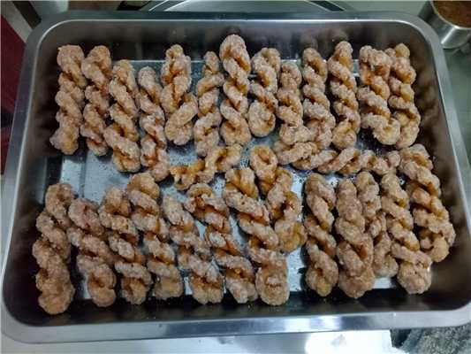 魅力小吃培訓學員四川麻花實操現場成果案例